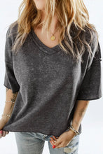 Load image into Gallery viewer, Gray Waffle Knit