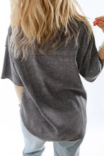 Load image into Gallery viewer, Gray Waffle Knit