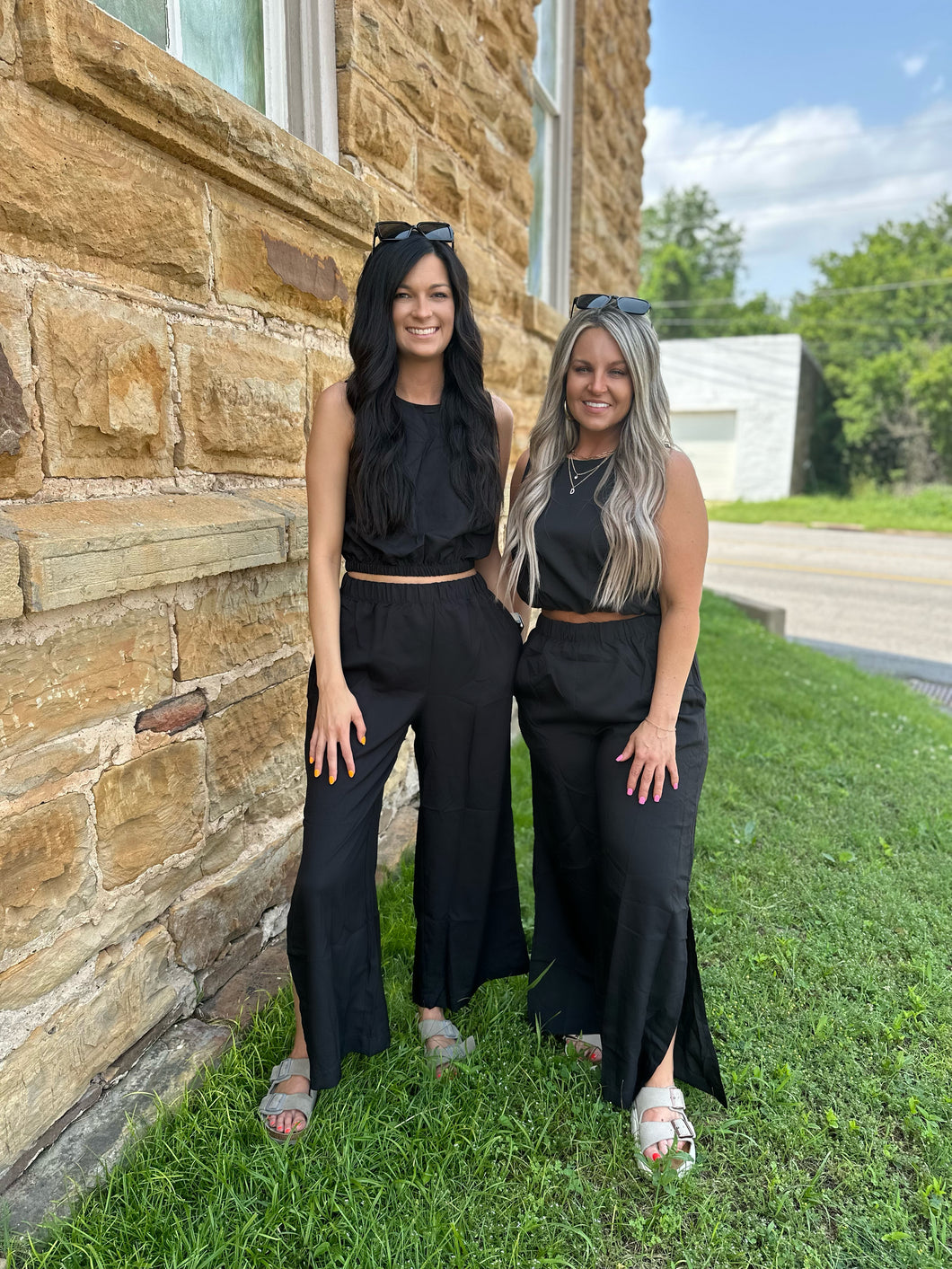 Black Two Piece Set