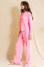 Load image into Gallery viewer, Neon Pink Drawstring Pants
