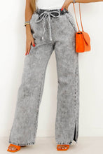 Load image into Gallery viewer, Grey Wide Leg
