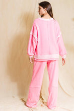 Load image into Gallery viewer, Neon Pink Drawstring Pants
