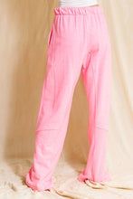 Load image into Gallery viewer, Neon Pink Drawstring Pants
