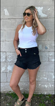 Load image into Gallery viewer, Black High Waisted Shorts
