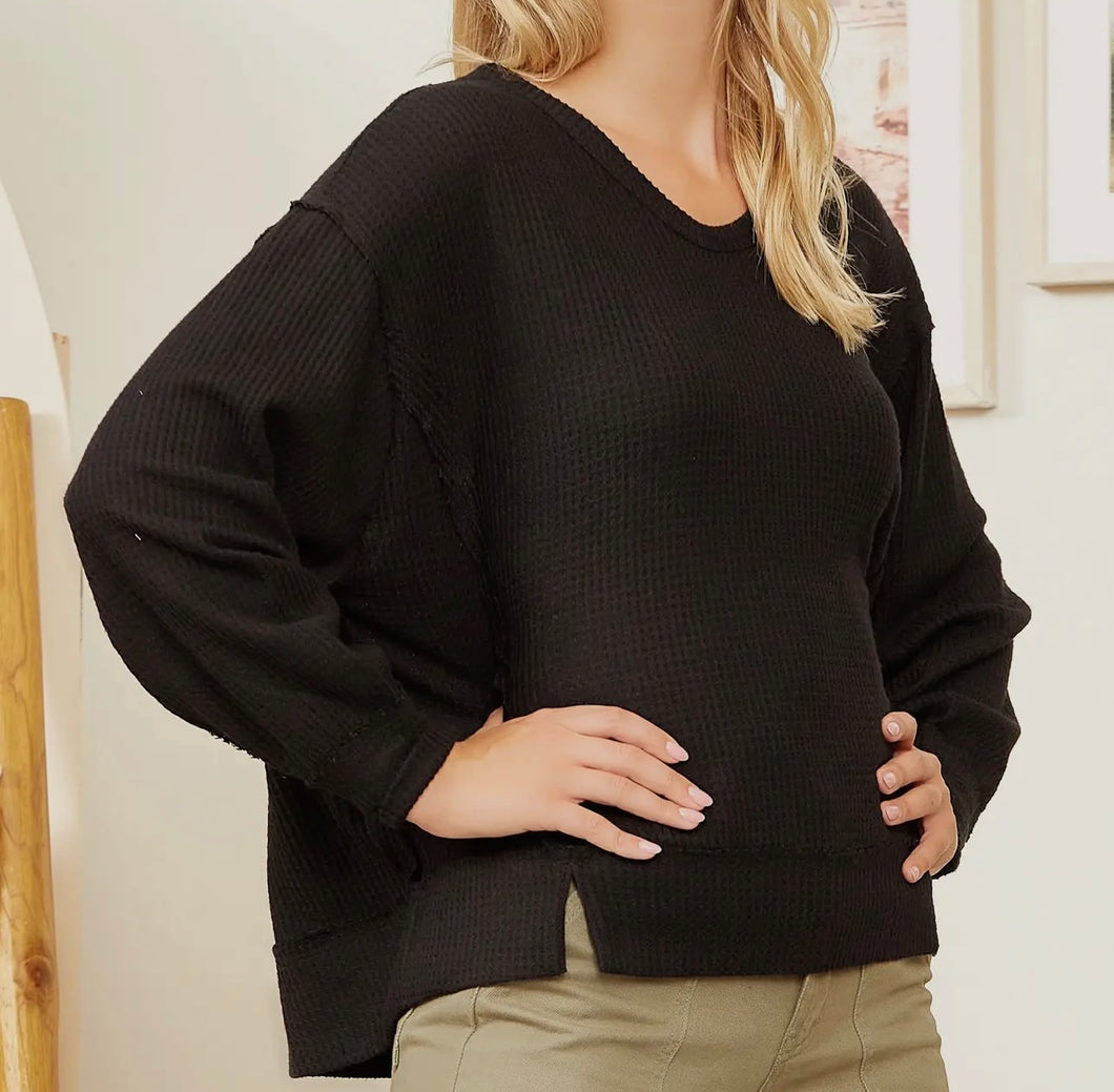 Black Thermal Long Sleeve