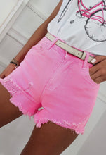 Load image into Gallery viewer, Pink Jean Shorts
