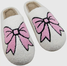 Load image into Gallery viewer, Pink Bow Slippers
