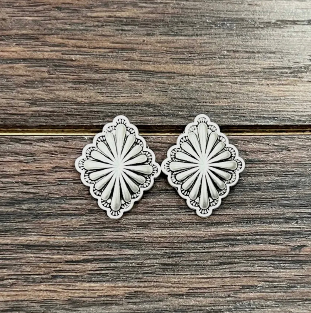 Brass Concho Studs