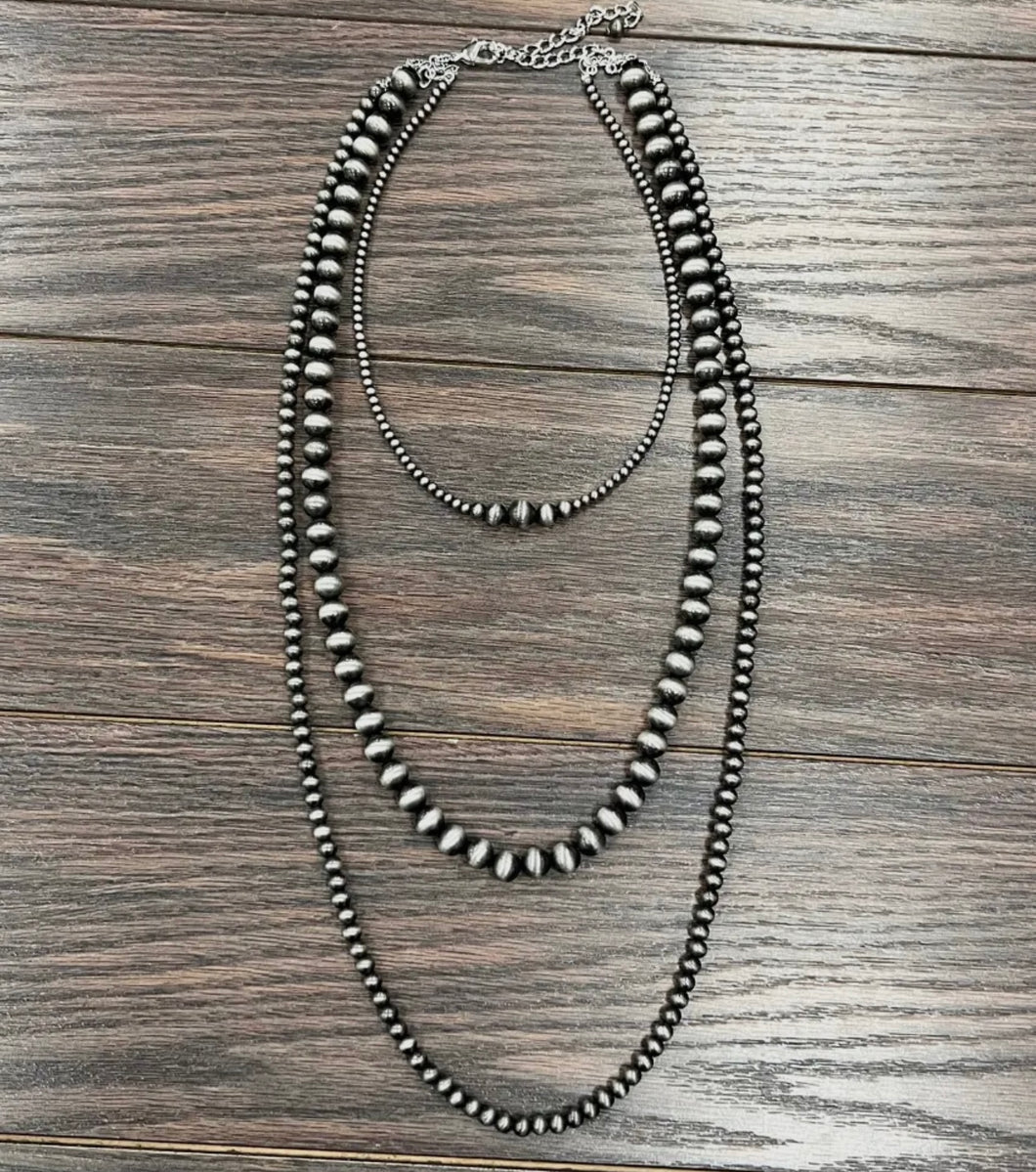 3 Strand Navajo Necklace
