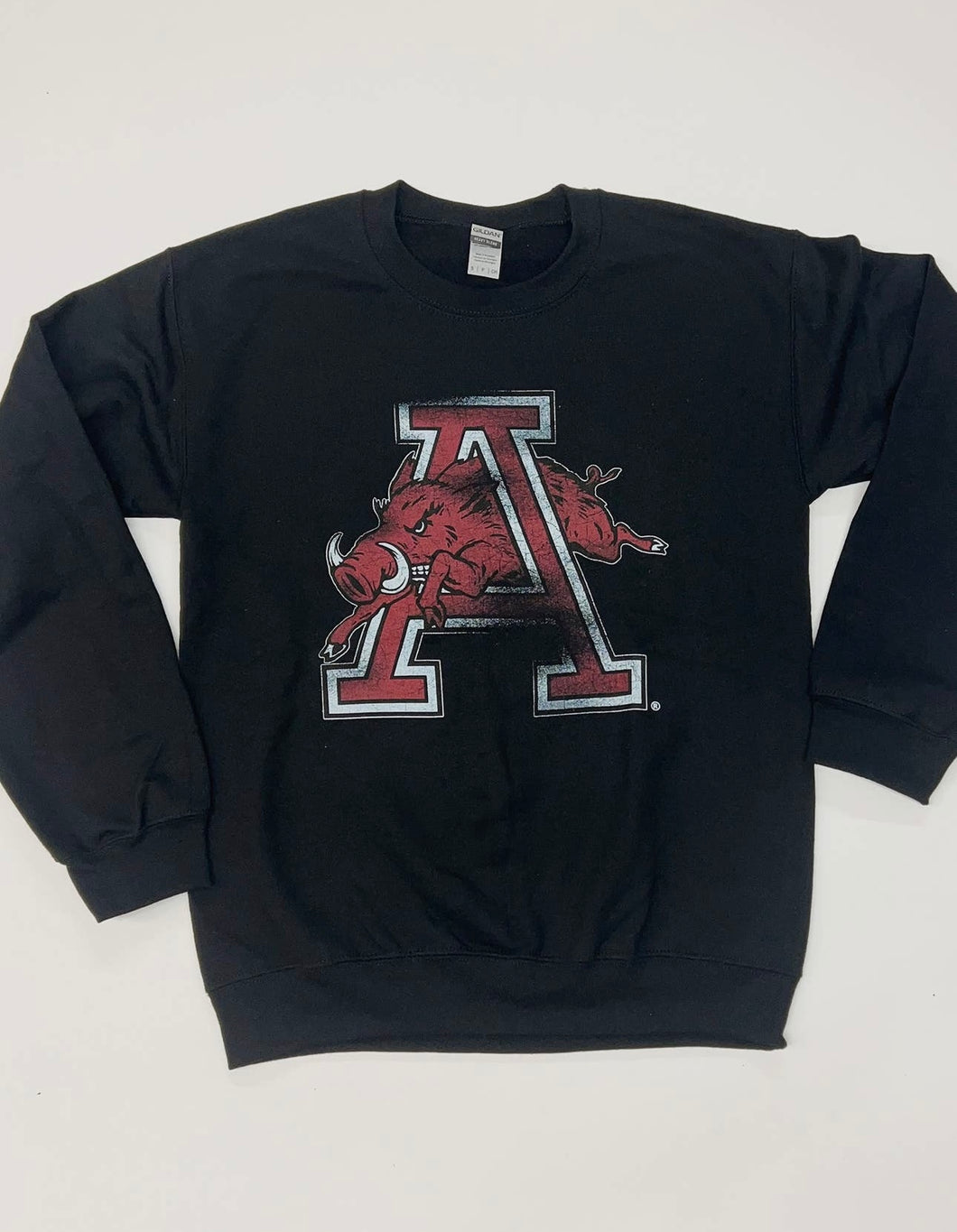 Through the A Sweatshirt