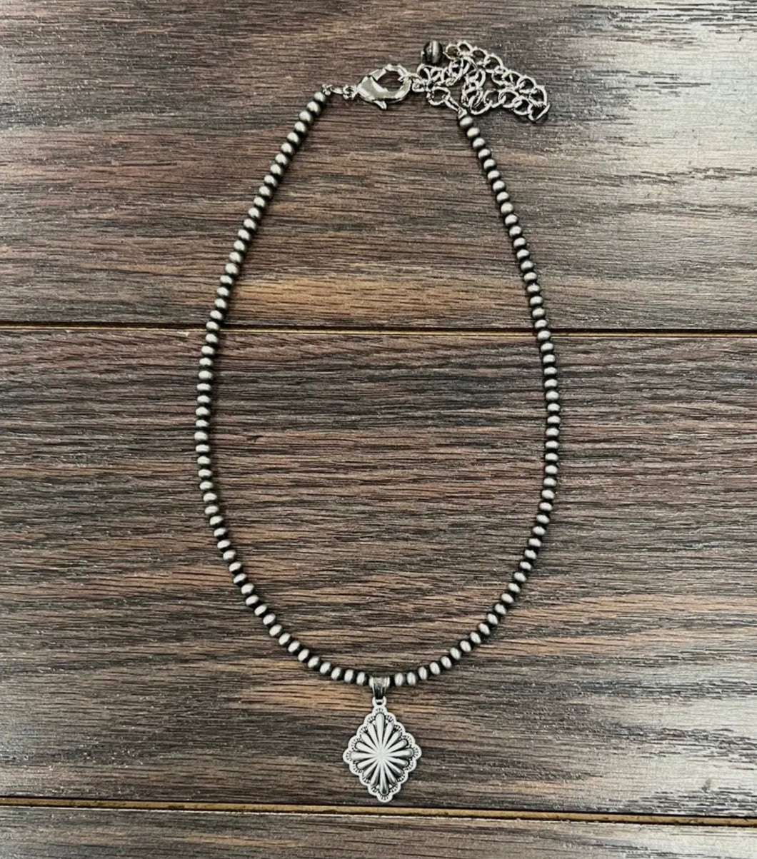 Concho Necklace