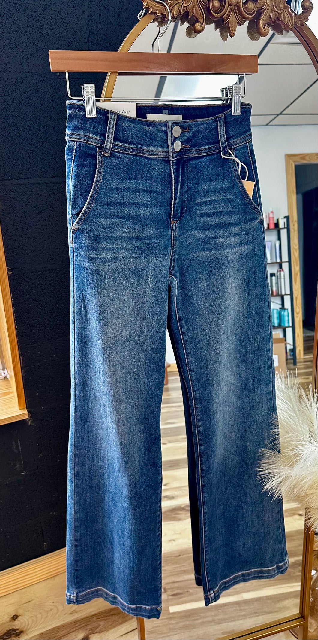 Risen Wide Leg Double Button