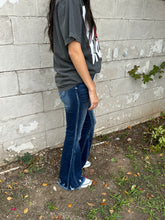 Load image into Gallery viewer, Petra Flares with Distressed hem
