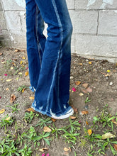 Load image into Gallery viewer, Petra Flares with Distressed hem
