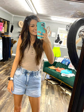 Load image into Gallery viewer, KANCAN High Rise Paper Bag Shorts
