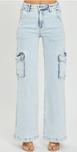 Load image into Gallery viewer, High rise Cargo Jean
