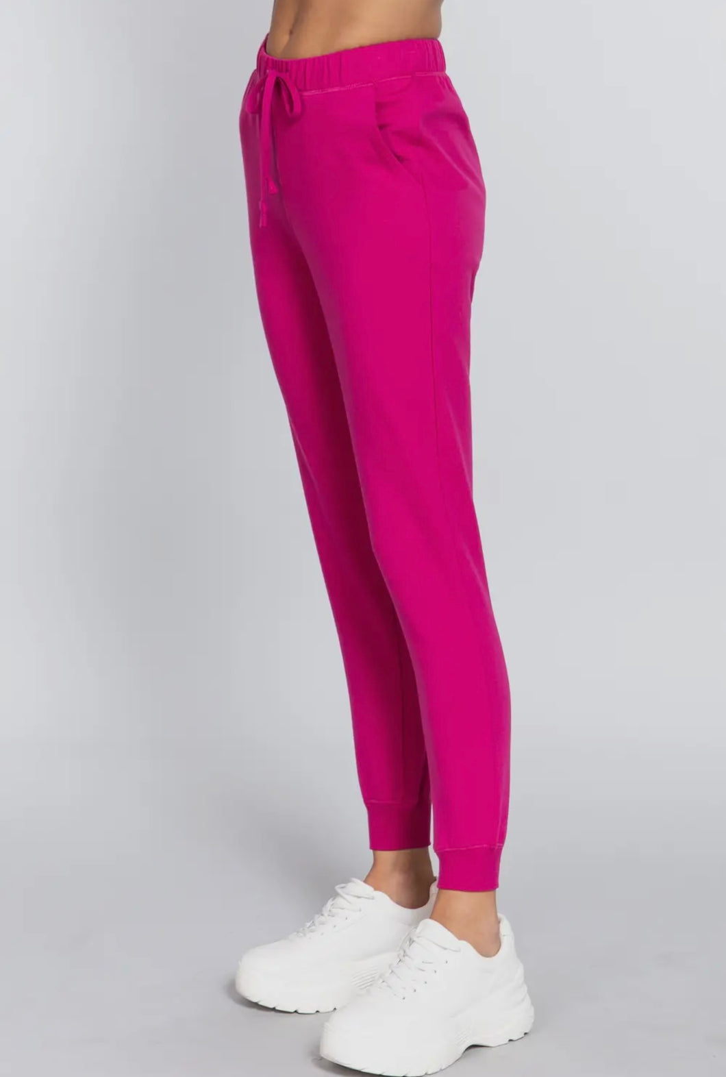 French Terry Pink Joggers