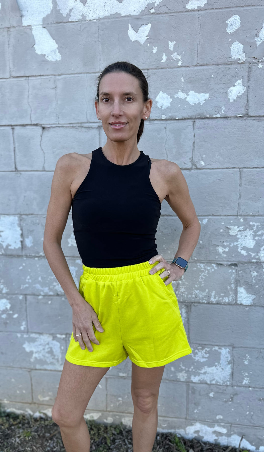 The Lime Basic Shorts