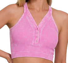 Load image into Gallery viewer, V-Neck Cropped Tank
