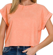 Load image into Gallery viewer, Coral Cotton Tee
