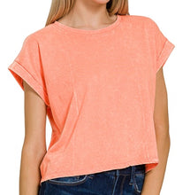 Load image into Gallery viewer, Coral Cotton Tee
