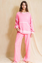 Load image into Gallery viewer, Neon Pink Drawstring Pants
