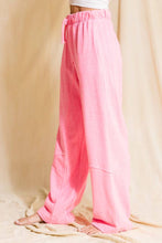 Load image into Gallery viewer, Neon Pink Drawstring Pants

