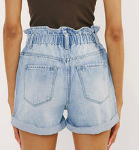 Load image into Gallery viewer, KANCAN High Rise Paper Bag Shorts
