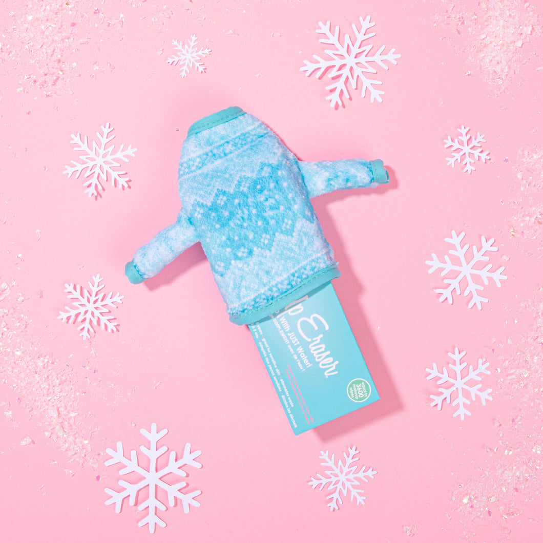 Fresh Turquoise MakeUp Eraser & Mini Sweater