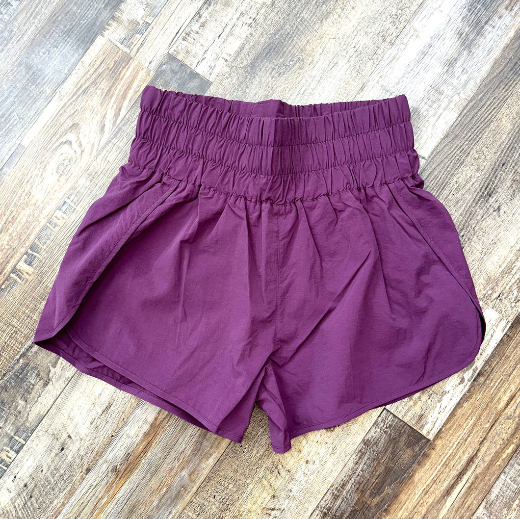 Deep Purple Windbreaker shorts