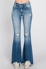 Load image into Gallery viewer, DESTROY HIGH RISE STRETCH SUPER FLARE JEANS
