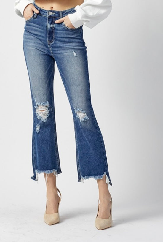 Risen High Rise cropped Jean